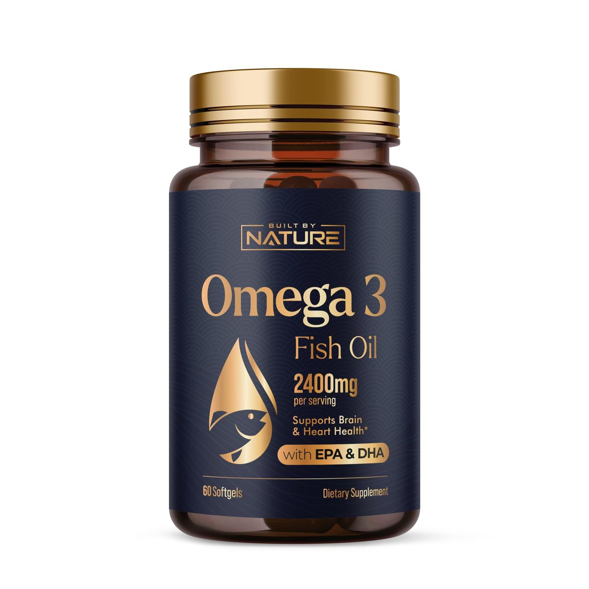 Omega 3 fish oil research product image